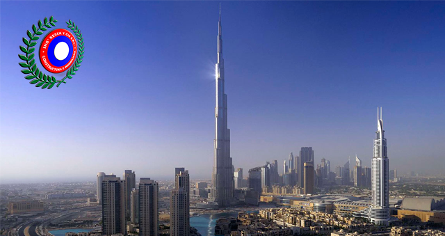 ¿Conocés la historia del ladrillo? Empresa Constructora Resek te la cuenta en una breve nota. 5  Imagen del edificio Burj Khalifa, en Dubái, esta construcción es la más alta del mundo con 828 metros. Más de 8 cuadras de escaleras hacia el cielo.