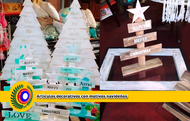 En HACER DECORACIONES ya tenemos stock de una amplia gama de objetos decorativos con motivos navideños