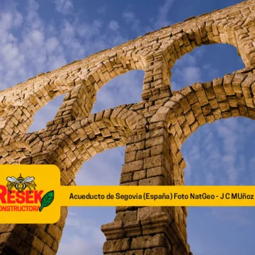 Infraestructura y servicios. Obras de ingeniería: acueductos