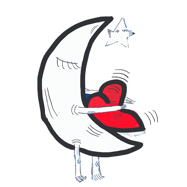 Ilustración Luna, del libro Noche. Autor Julio Resek. Arte y cultura. Constructora Resek. Posadas-Misiones luna-del-libro-noche-autor-julio-resek-arte-y-cultura-constructora-resek-posadas-misiones