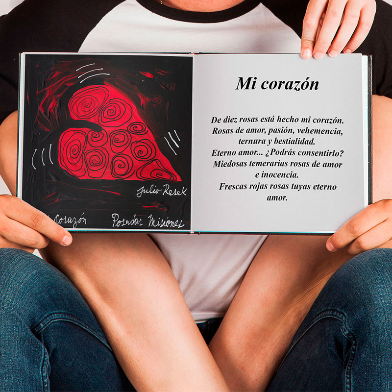 Poema Corazón del quinto libro editado en 2025, escrito e ilustrado por Julio Resek: de nombre TIMON. Arte y cultura. Constructora Resek. Posadas, Misiones poema-corazon-libro-timon-escrito-e-ilustrado-por-julio-resek-arte-y-cultura-constructora-resek