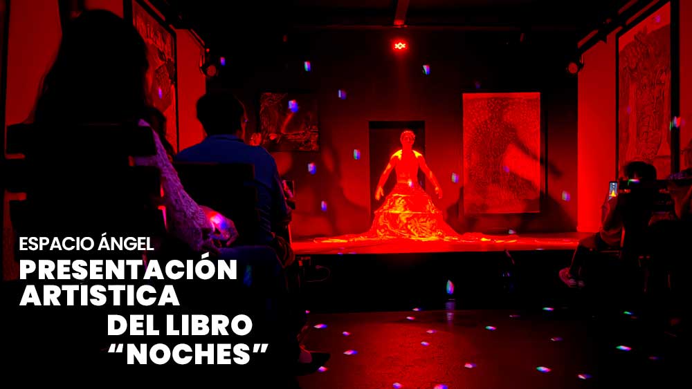 Imagen destacada de entrada de blog de la presentación artística del libro Noches de